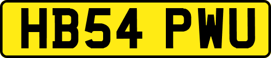 HB54PWU