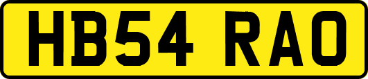 HB54RAO