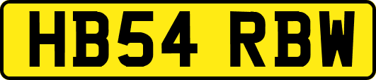 HB54RBW