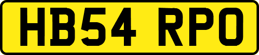 HB54RPO