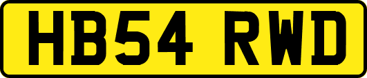 HB54RWD