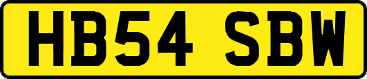 HB54SBW