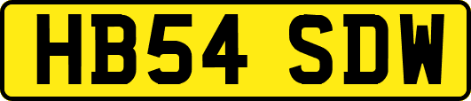 HB54SDW