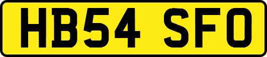 HB54SFO