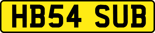 HB54SUB