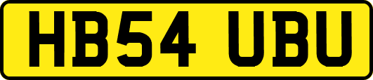 HB54UBU