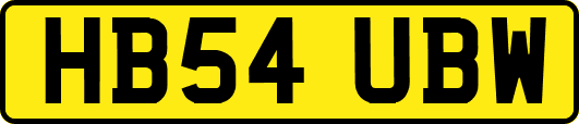 HB54UBW