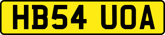 HB54UOA