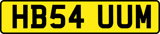 HB54UUM