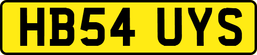 HB54UYS