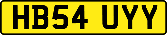 HB54UYY