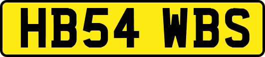HB54WBS