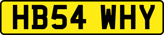 HB54WHY