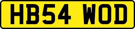 HB54WOD