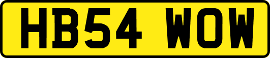HB54WOW
