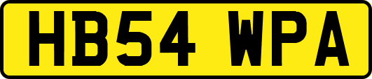 HB54WPA