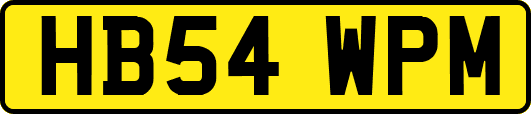 HB54WPM