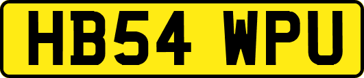 HB54WPU