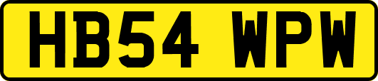 HB54WPW