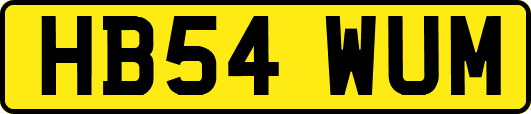 HB54WUM
