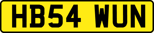 HB54WUN