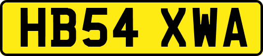 HB54XWA