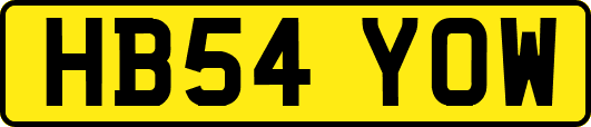 HB54YOW
