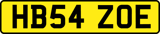 HB54ZOE