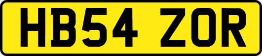 HB54ZOR