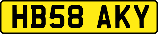 HB58AKY