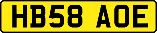 HB58AOE