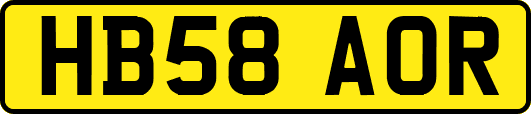 HB58AOR