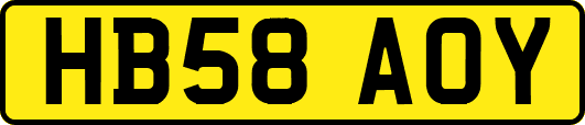 HB58AOY