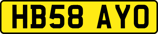 HB58AYO