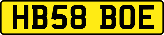 HB58BOE