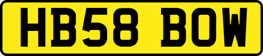 HB58BOW
