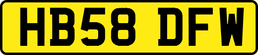 HB58DFW
