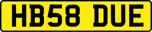 HB58DUE