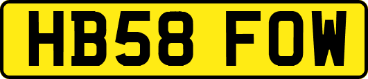 HB58FOW