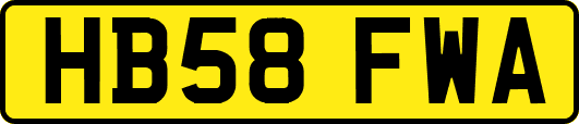 HB58FWA