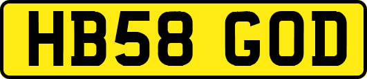 HB58GOD