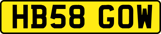 HB58GOW