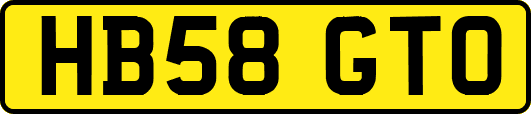 HB58GTO