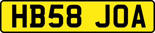 HB58JOA