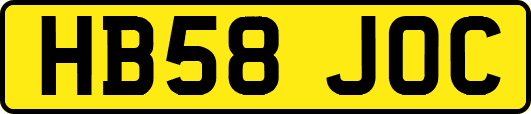 HB58JOC