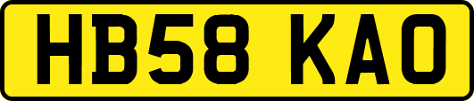 HB58KAO