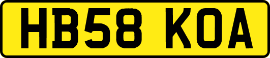 HB58KOA