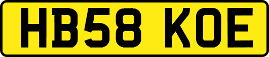 HB58KOE