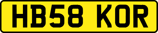 HB58KOR