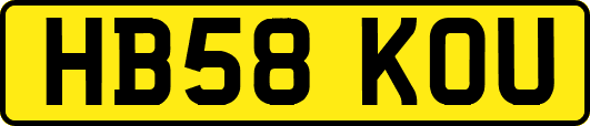 HB58KOU